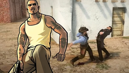 GTA San Andreas Gets A Red Dead Mod