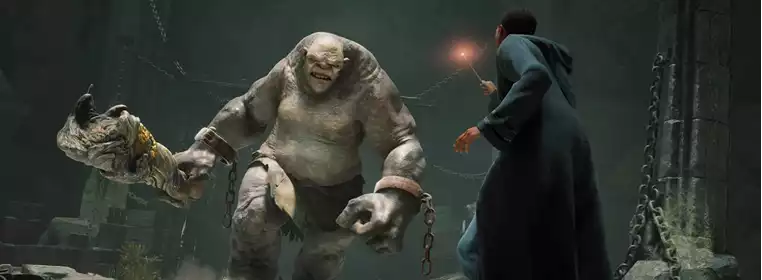 How to flip a Troll's club into its face in Hogwarts Legacy How to flip a Troll's club into its face in Hogwarts Legacy