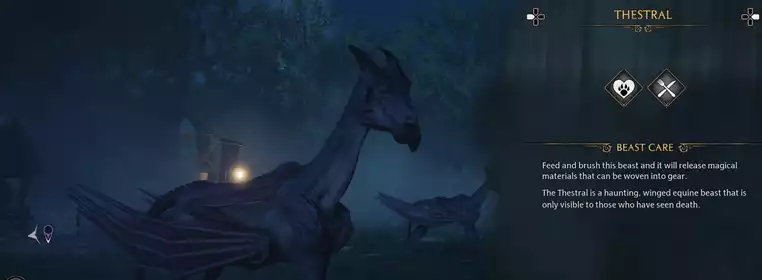 Where to find & how to ride a Thestral in Hogwarts Legacy Where to find & how to ride a Thestral in Hogwarts Legacy